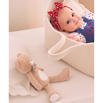 Beige Teddy Bear Baby Toy