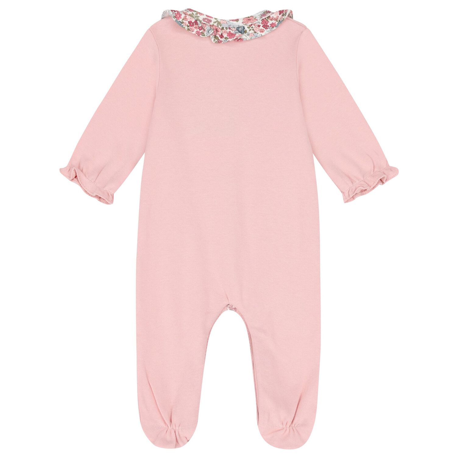 طقم بنات باللون الأبيض و الوردي ( قطعتين), 1, hi-res