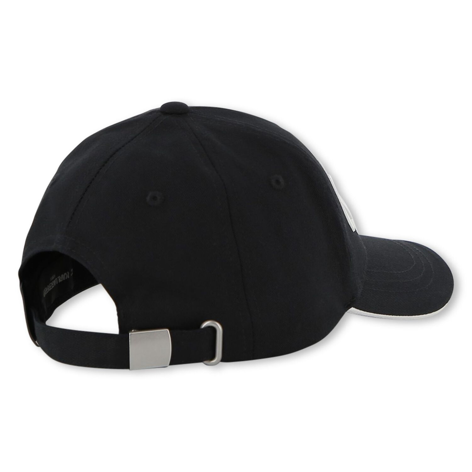 Boys Black Logo Cap, 1, hi-res