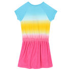 فستان بالشعار متعدد الألوان , 1, hi-res