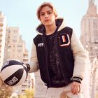 سويتشيرت بالشعار باللون الأسود, 1, hi-res