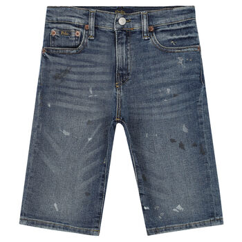 Boys Blue Denim Shorts