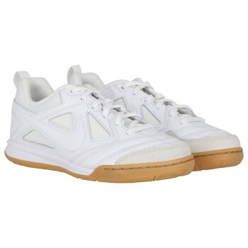 White Gato Logo Trainers