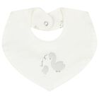 White Baby Romper, Bib & Socks Set, 1, hi-res