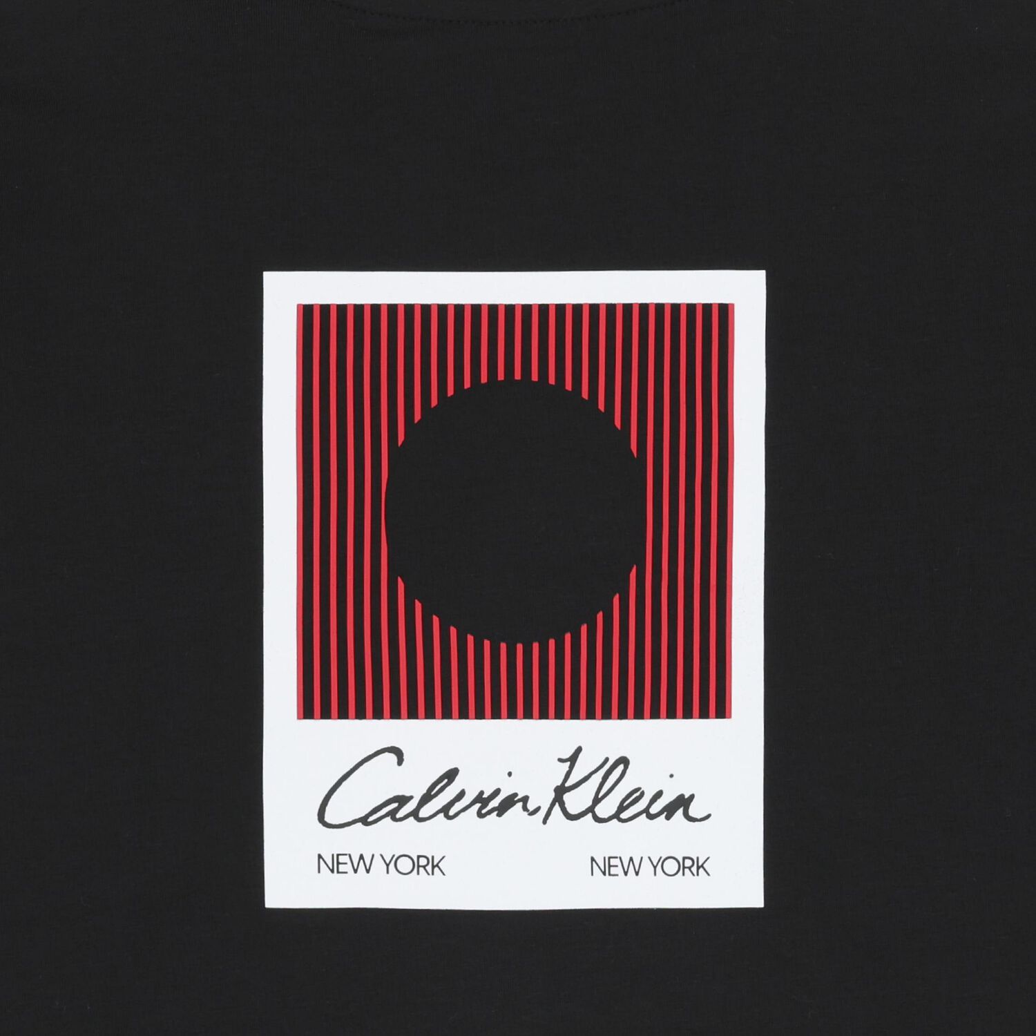 تي شيرت أولاد بالشعار باللون الأسود, 1, hi-res