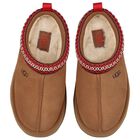 Beige Tazz Suede Mules, 1, hi-res
