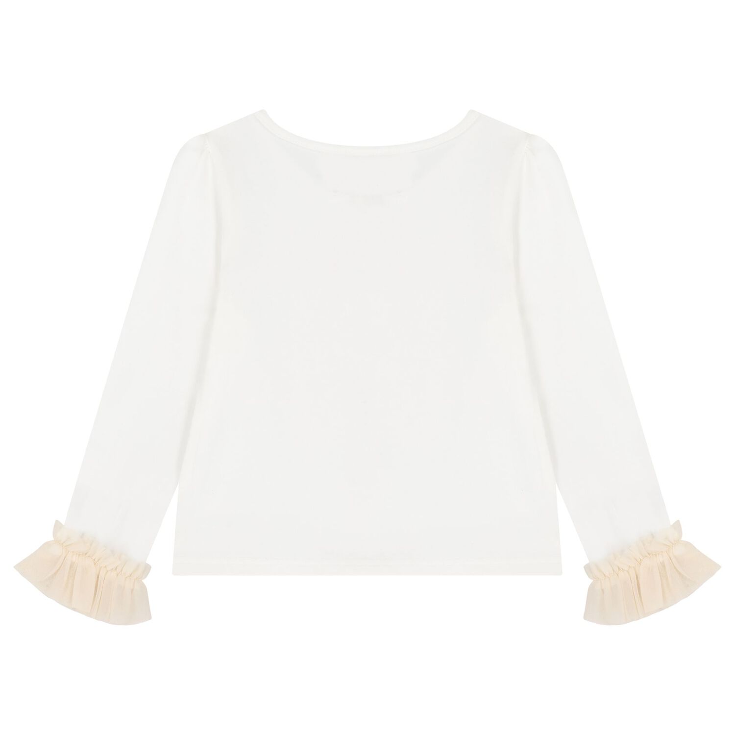 Girls Ivory & Beige Fairy Tale Castle Skirt Set , 2, hi-res