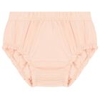 طقم فستان بنات بكشكشة باللون الوردي, 1, hi-res