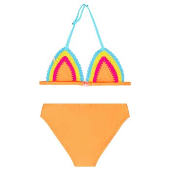Girls Orange Bikini