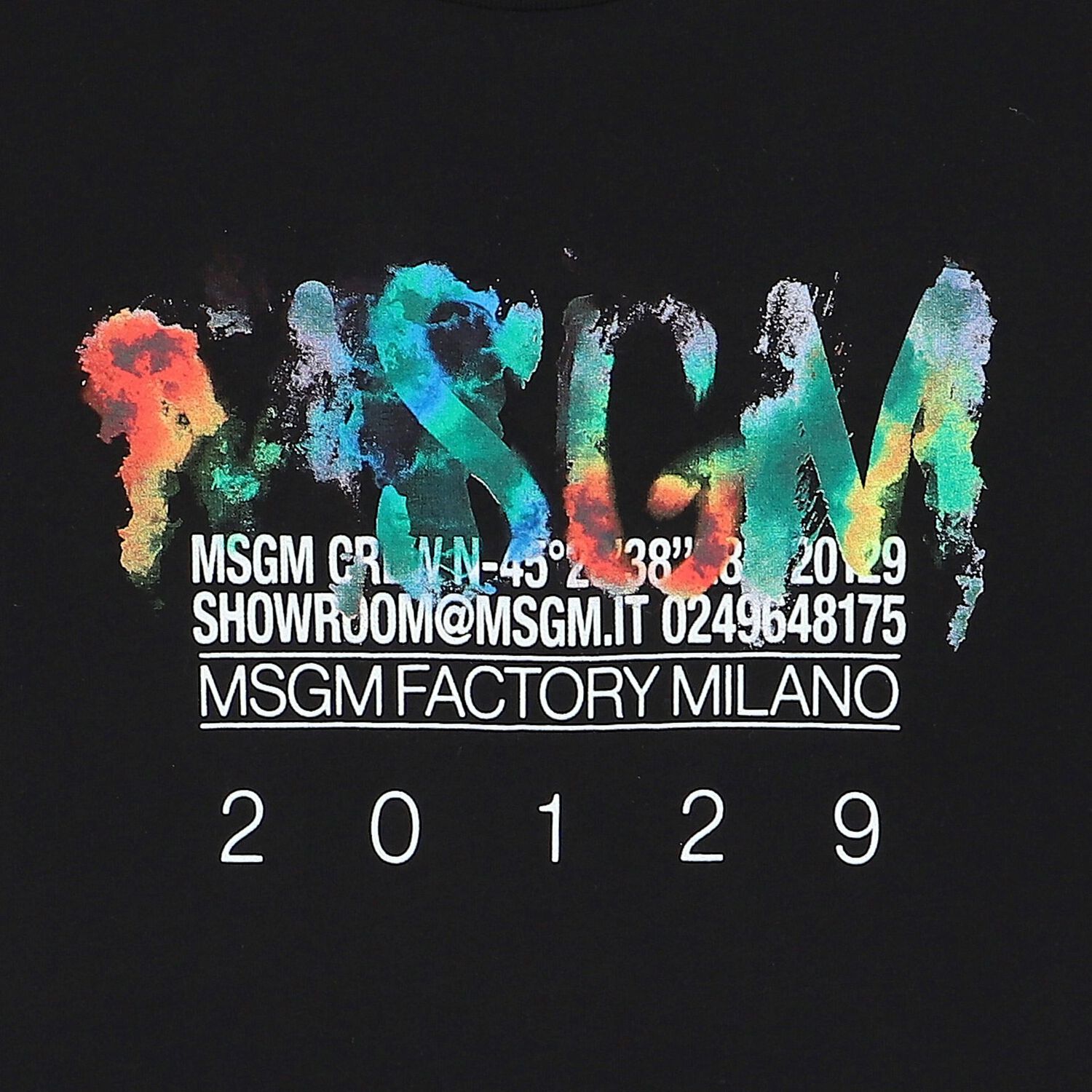 تيشيرت أولاد بالشعار باللون الأسود, 2, hi-res image number null