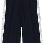 Girls Navy Blue Logo Joggers, 1, hi-res