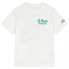 Boys White Logo T-Shirt, 1, hi-res