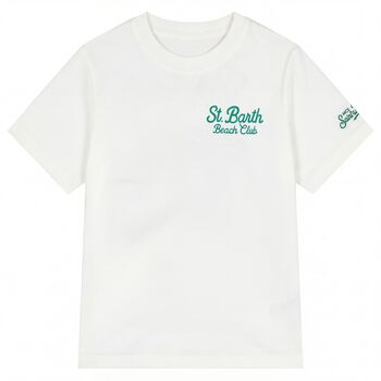 Boys White Logo T-Shirt