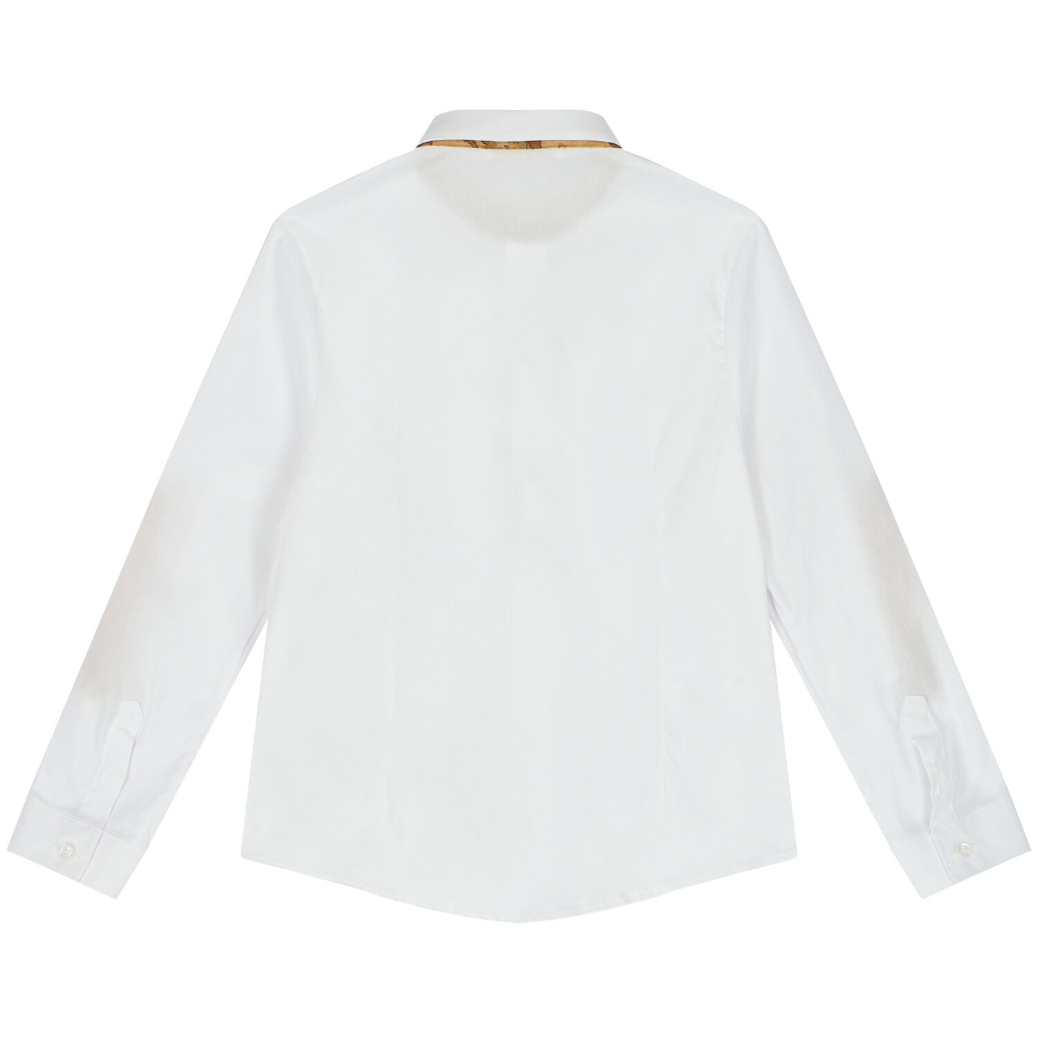 قميص أولاد بالشعار باللون الابيض, 1, hi-res