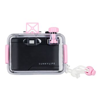 Girls Pink Floral Underwater Camera