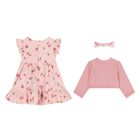 Baby Girls Pink Dress Set, 1, hi-res