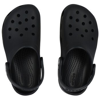 Black Classic Clogs Sandals