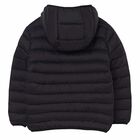 Boys Black Puffer Jacket, 1, hi-res