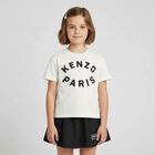 تيشيرت بالشعار باللون العاجي, 1, hi-res