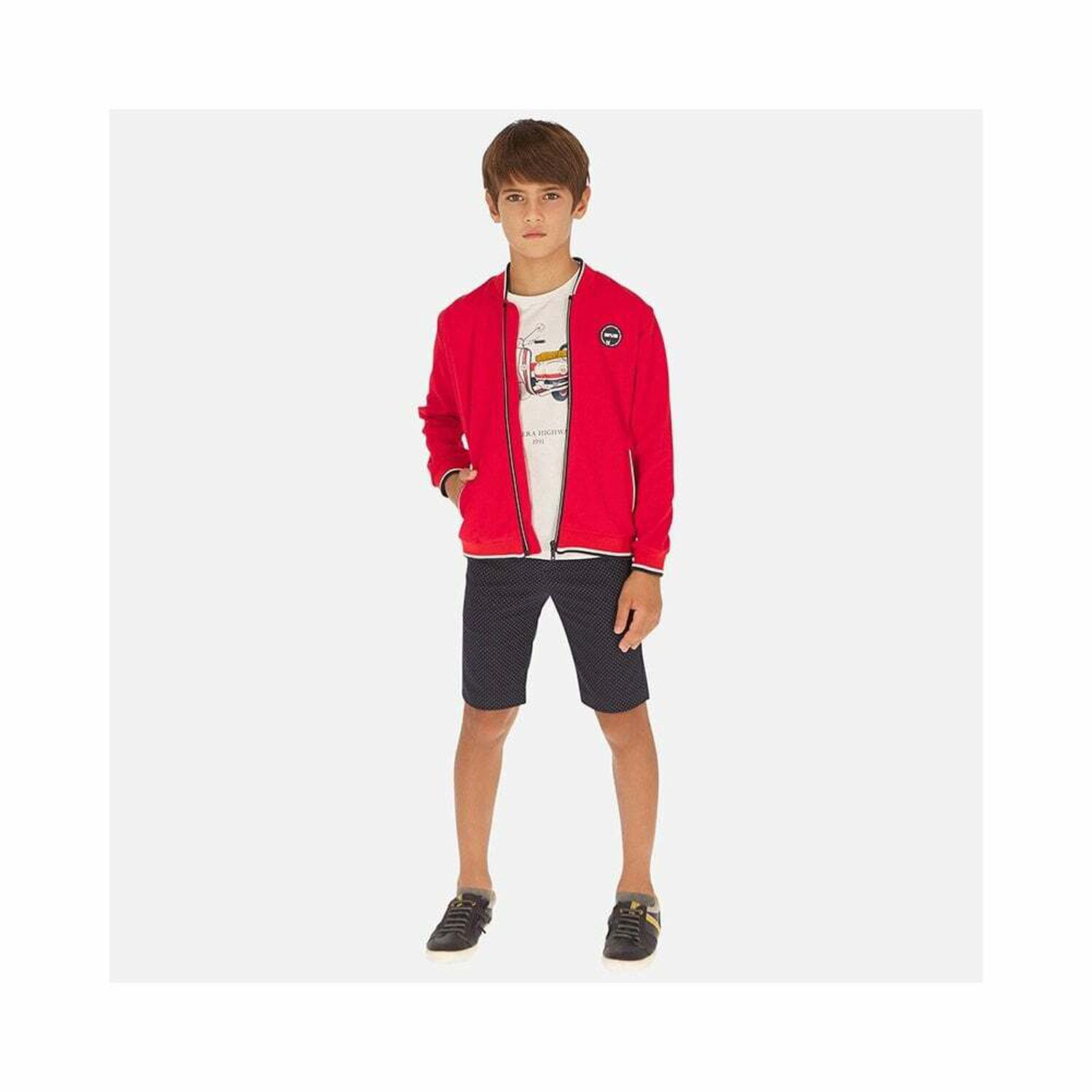 شورت باللون الكحلي للأولاد, 1, hi-res image number null