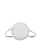 Girls Silver Rose Circular Shoulder Bag, 1, hi-res