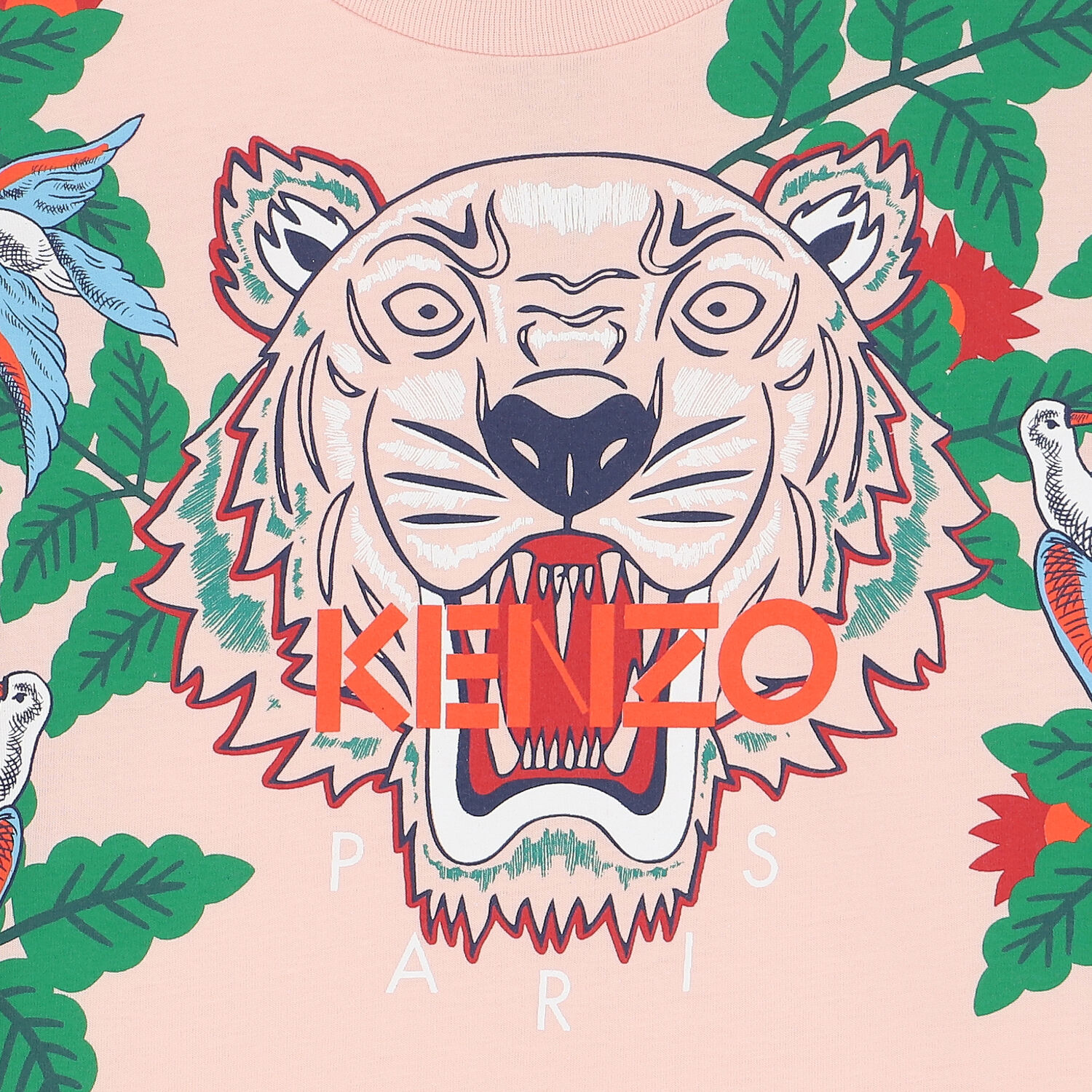 فستان بطبعة نمر باللون الوردي, 1, hi-res