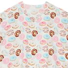 Girls White Donut Beach Kaftan, 1, hi-res
