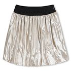 Girls Gold Bubble Skirt, 1, hi-res