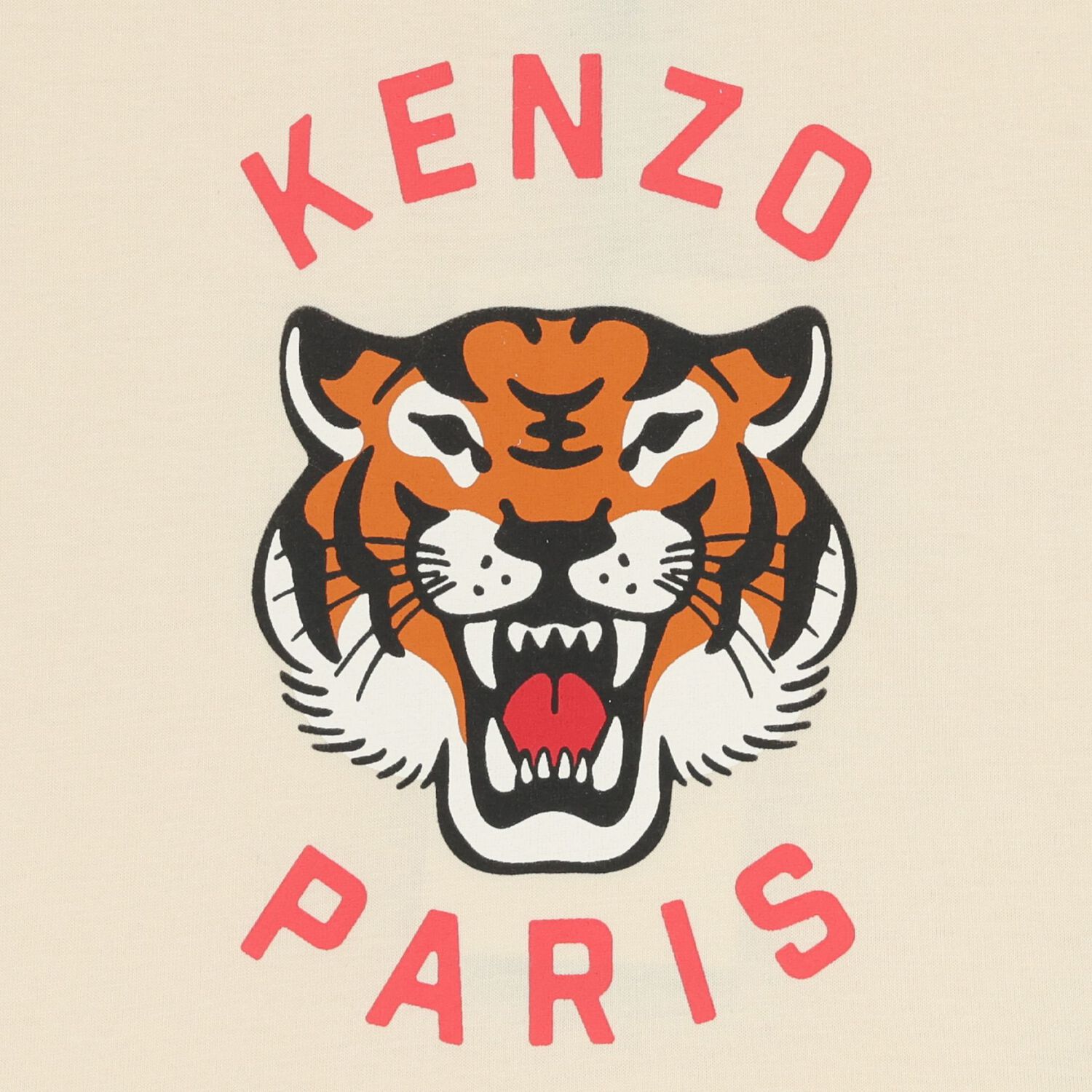 Younger Ivory Tiger Logo T-Shirt, 2, hi-res