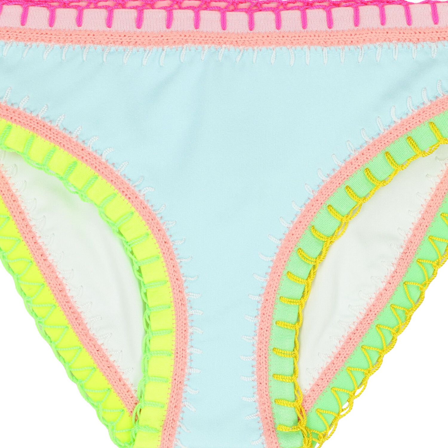 بكيني مطرز بنات باللون الأزرق, 1, hi-res