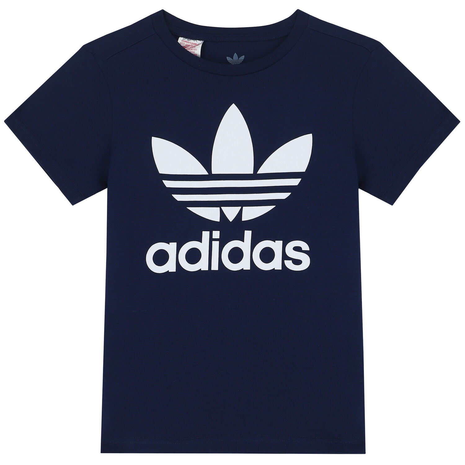 Navy Trefoil Logo T-Shirt, 5, hi-res