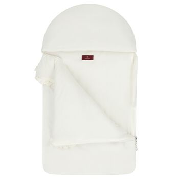 مدس بنات بالشعار بفيونكه باللون الذهبي و العاجى 