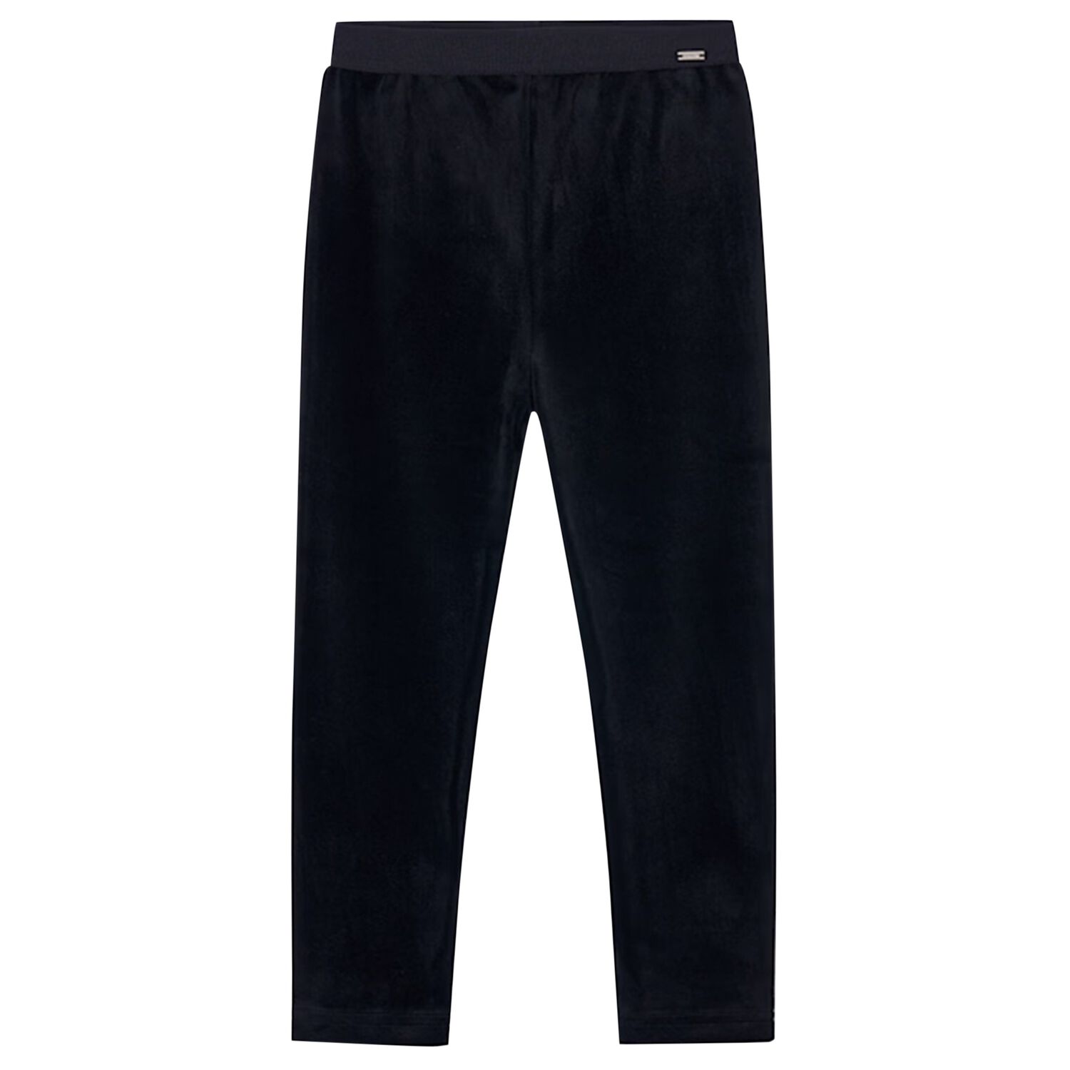 Girls Black Leggings, 1, hi-res