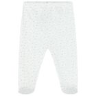 طقم هدايا بطبعة النجوم باللون الأبيض والرمادي, 2, hi-res