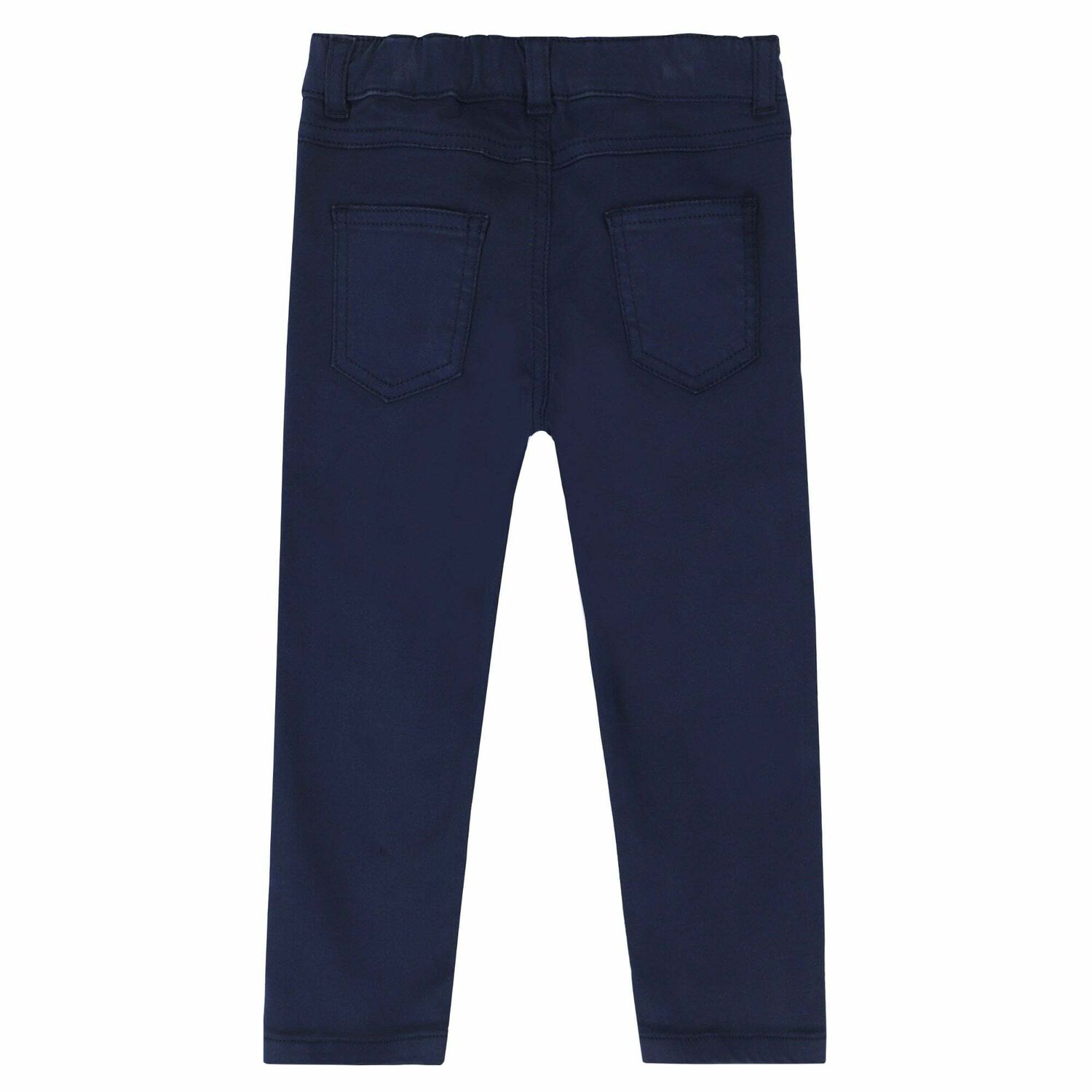 Navy Blue Logo Trousers, 1, hi-res image number null