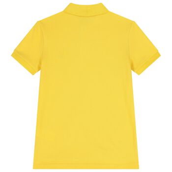 Boys Yellow Logo Polo Shirt