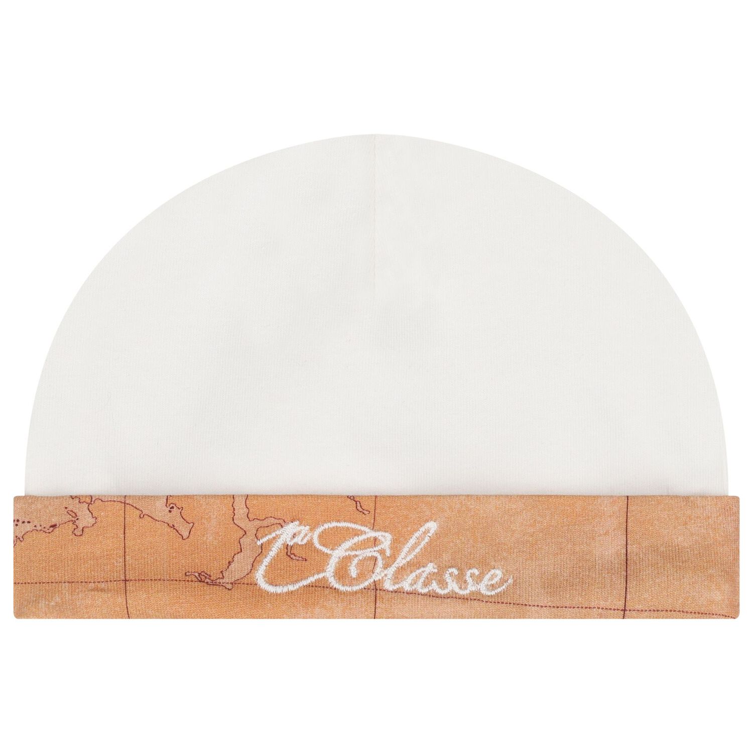 Ivory & Beige Geo Map Babygrow Gift Set, 3, hi-res