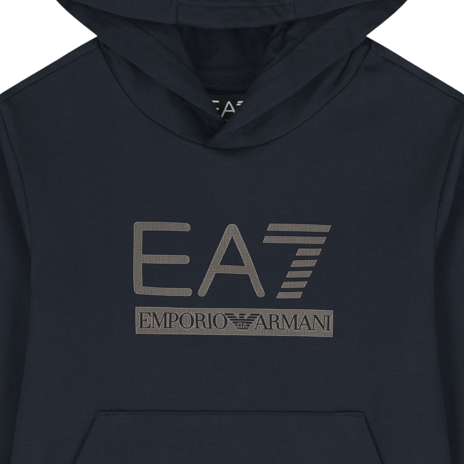 Boys Navy Blue Logo Tracksuit, 4, hi-res