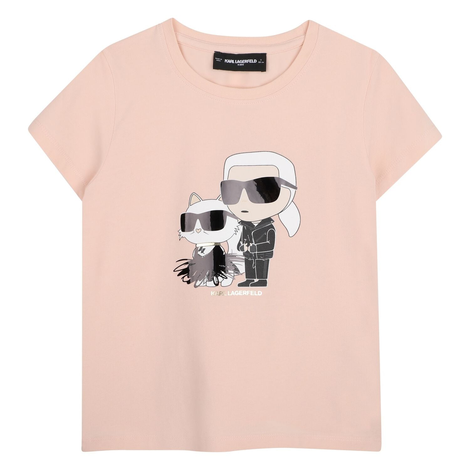 Girls Pink Ikonik T-Shirt, 2, hi-res