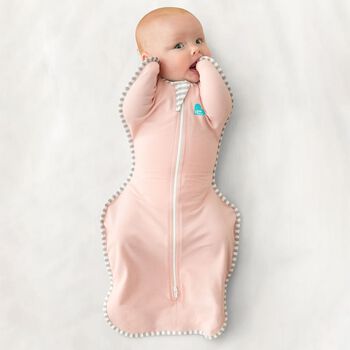 Baby Girl Pink Logo Swaddle Up