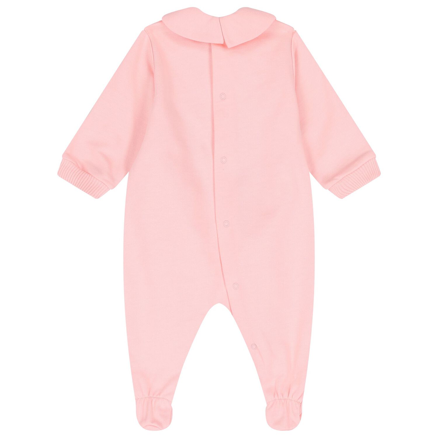 Baby Girls Pink Teddy Bear Logo Babygrow, 2, hi-res