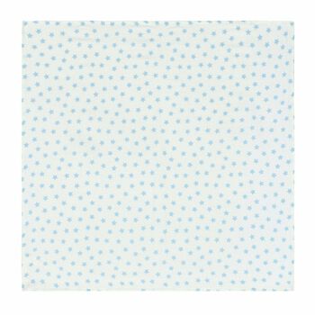 Baby Boys White & Blue Muslin Set (2-Pack)