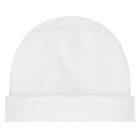 قبعة بفيونكة باللون الابيض للبنات, 1, hi-res