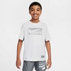 Boys White & Grey Logo T-Shirt, 2, hi-res