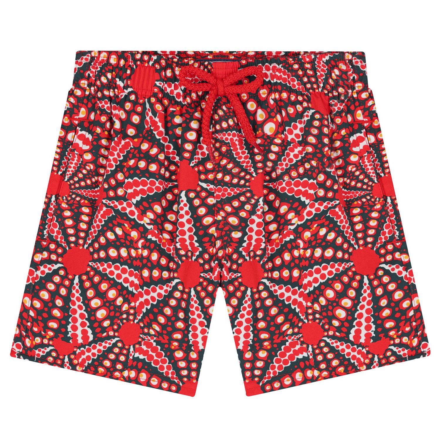 Boys Red Swim Shorts, 1, hi-res image number null