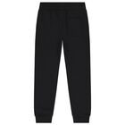 Boys Black Joggers, 2, hi-res