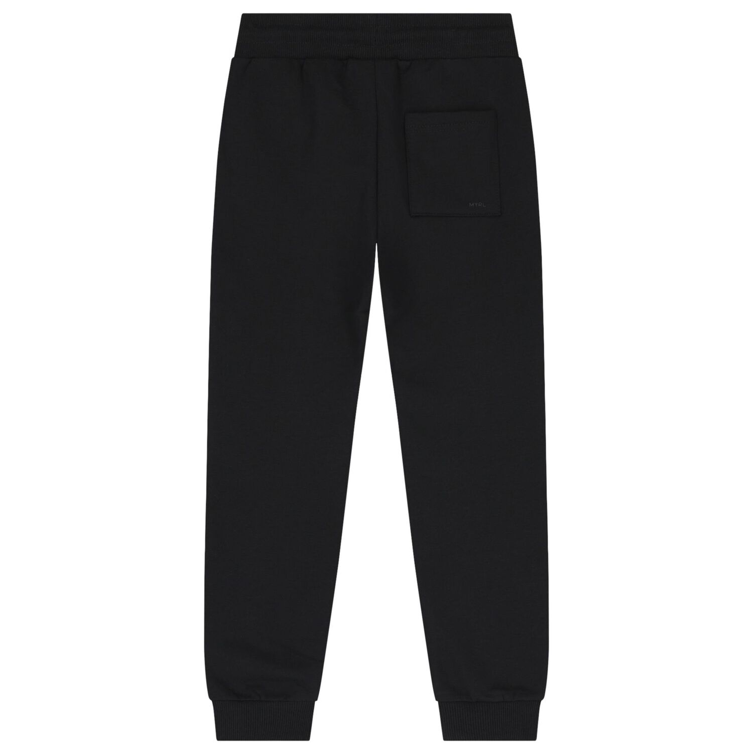 Boys Black Joggers, 2, hi-res