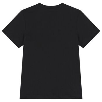 Boys Black Logo T-Shirt