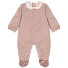 ملابس أطفال باللون وردية بشعار للبنات, 1, hi-res