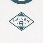 Younger Boys White Logo T-Shirt, 1, hi-res